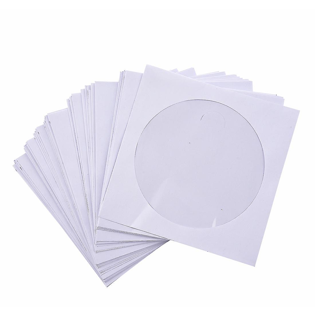 50 X 5 Inch Cd Dvd Pockets Flap Cover Envelopes