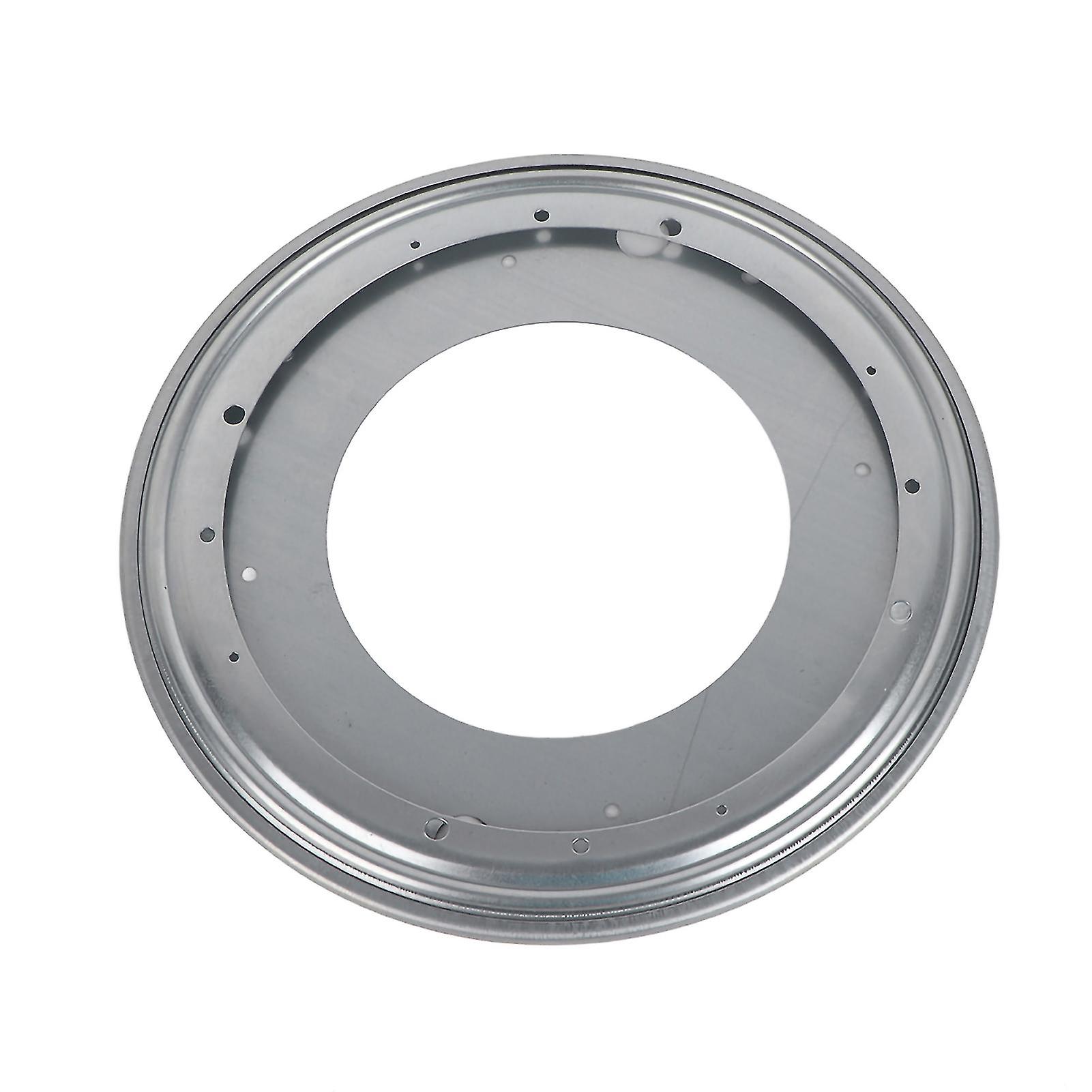 12 Inch Round Galvanized Turntable Rotating Swivel Plate for Kitchen Display Table Hardware Durable Smooth Rotation