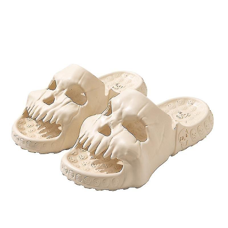 Single Slides Tyk bund Platform Hjemmesko til kvinder Mænd Indendørs udendørs