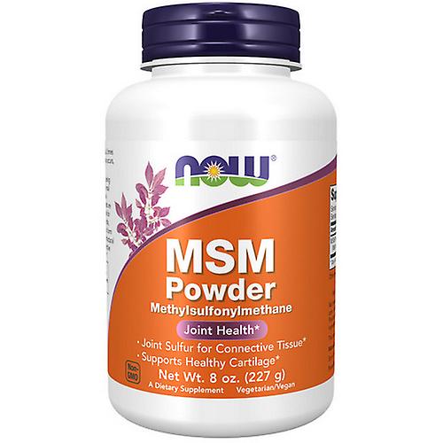 Now Foods MSM 粉末,8 盎司(3 件装)