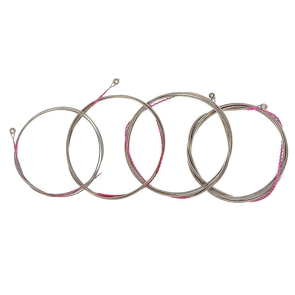 4 Stainless Steel Nickel-plated Gauge Strings for 4 String Bass Replacement