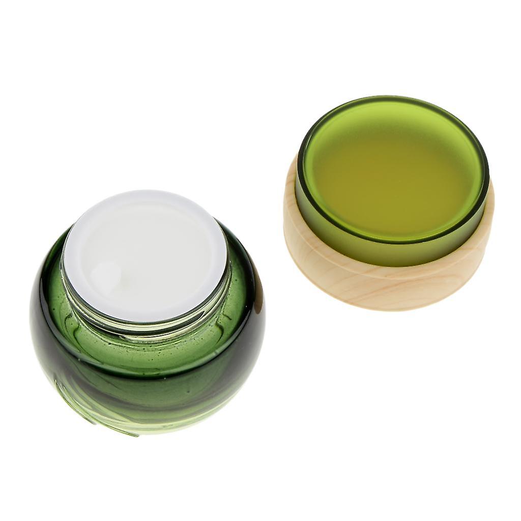 Empty Glass Makeup Container Face Cream Jars Pump Bottle Case for Travel 50ml