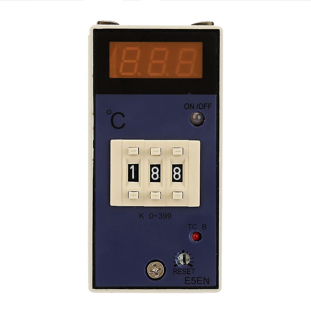 Vertikaler EIN / AUS-Digital-Temperaturregler-Controller E5EN Sensor Typ K-Typ Eingangsrelaisausgang