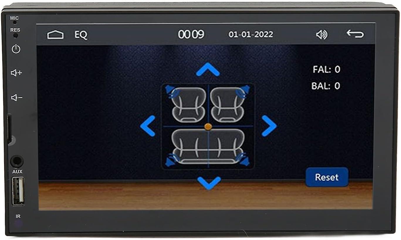 7in Car StereoUSB AUX Double Din Car MP5 Player with Backup Camera HD Touch Screen, for Android for 