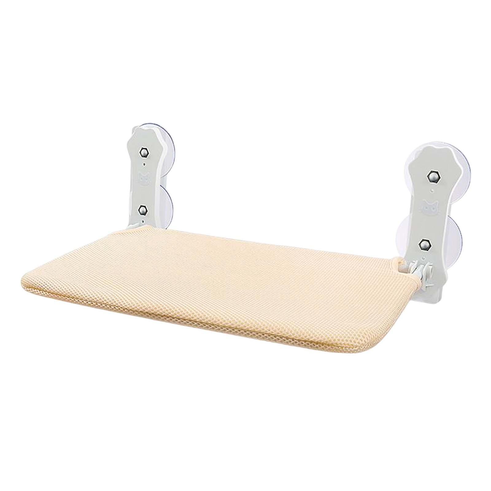 Window Mounted Perch Suction Cup for Indoor Cats Overlooking Cat Bed Hammock Style A Gray