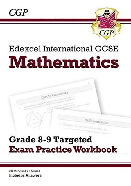 Edexcel International Gcse Maths Grade 89 Exam Practice Workbook Higher With Ans by CGP Books Paperback Book