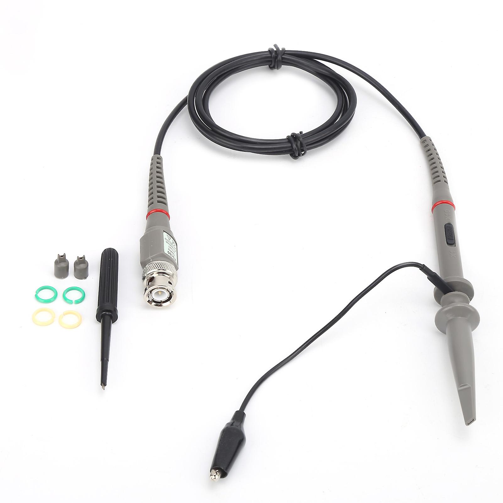 P6100 Oscilloscope Test Probe 1X/10X 6MHz‑100MHz Digital Oscilloscope Accessories