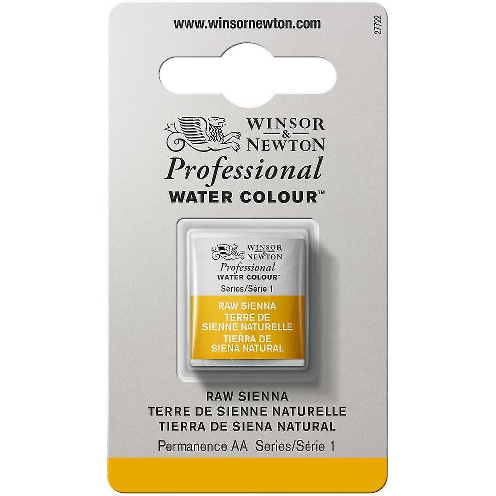 Winsor & Newton Professional Watercolour Half Pan, 552 Raw Sienna S1