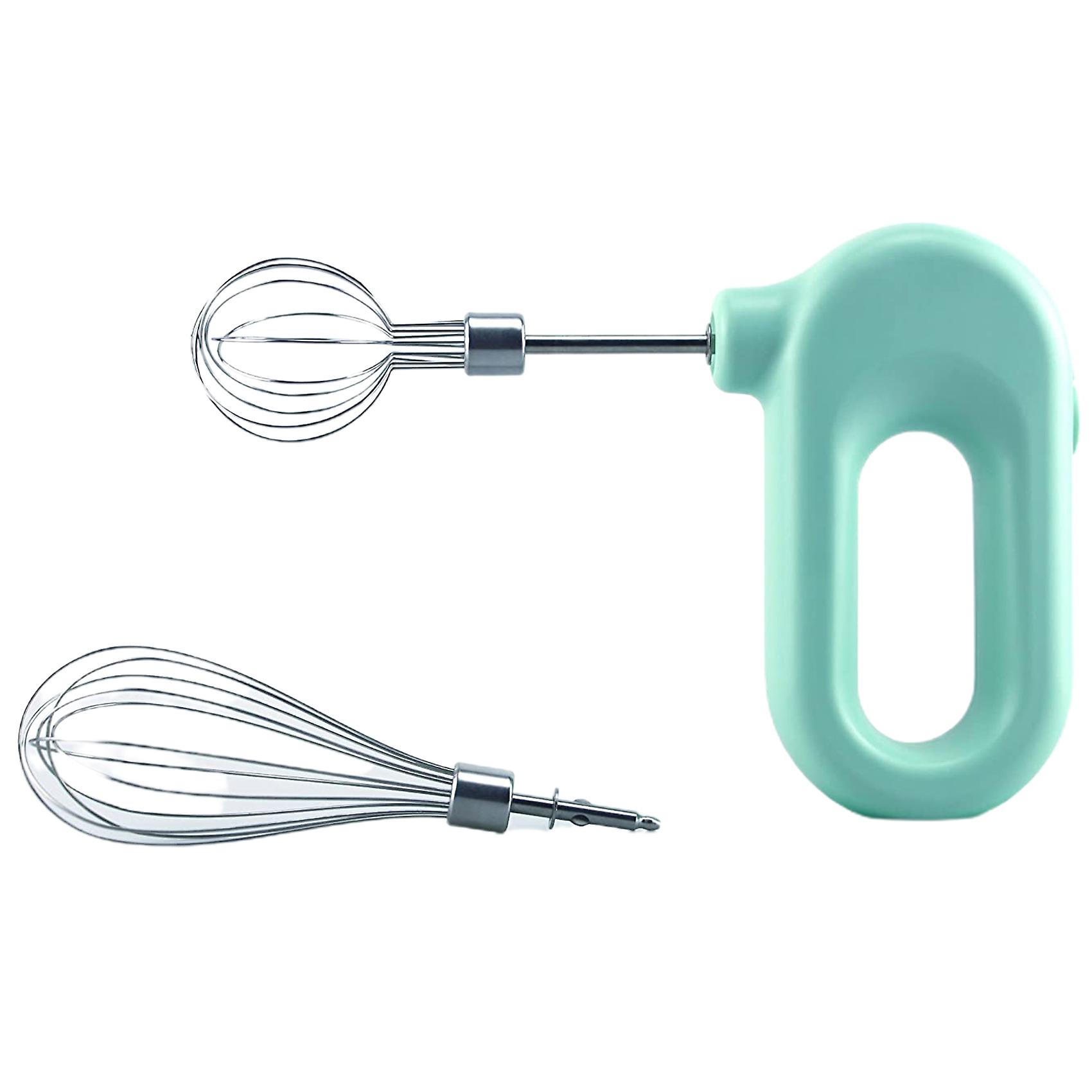 Home Cordless Electric Hand Mixer USB Rechargeable Hand Whisk Baking At and Portable