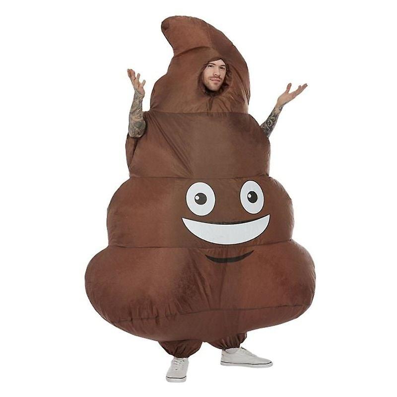 Inflatable Poop Costume Brown 63057