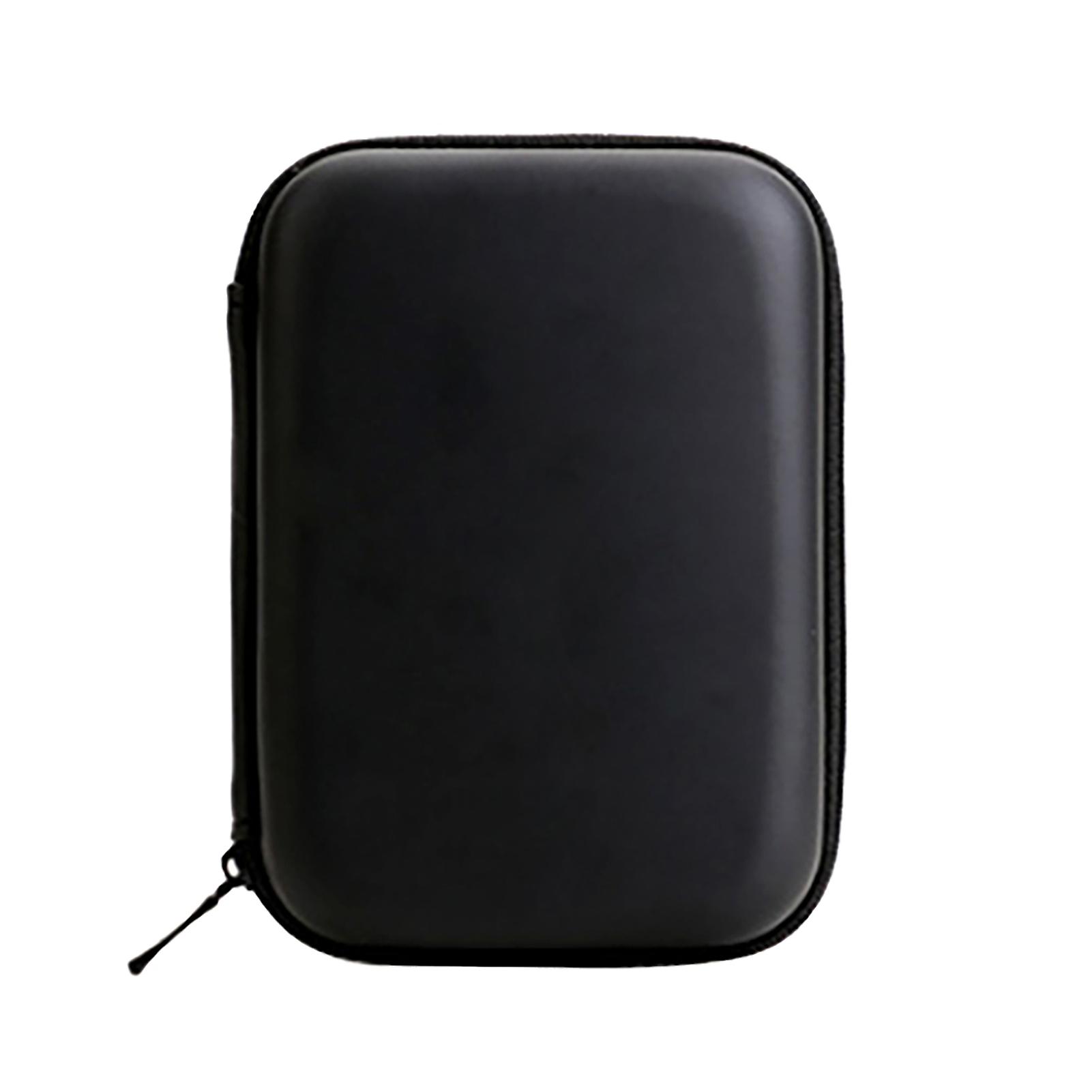 Protective Case Mini Storage Cover Zipper Bag 2.5 Inch USB External Hard Disk Drive Case Bag for Home
