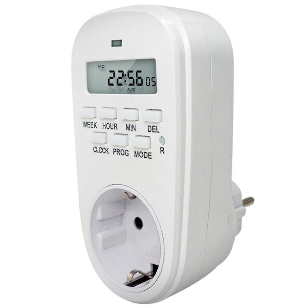 EU-Stecker Smart Electronic Digital Time Controller Timer Switch Steckdose