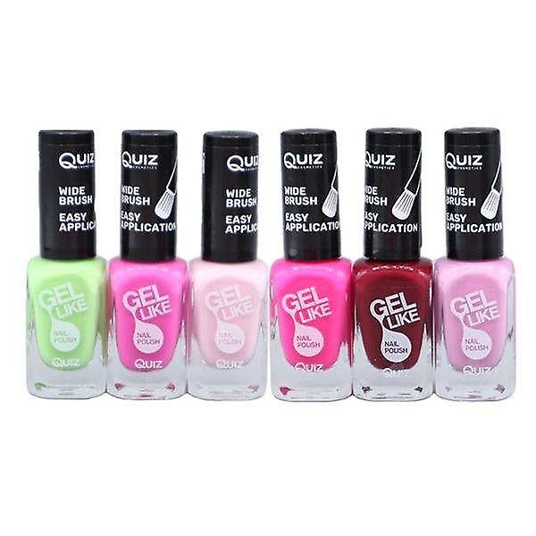 6pcs Nagellack, Nagellack - Set -