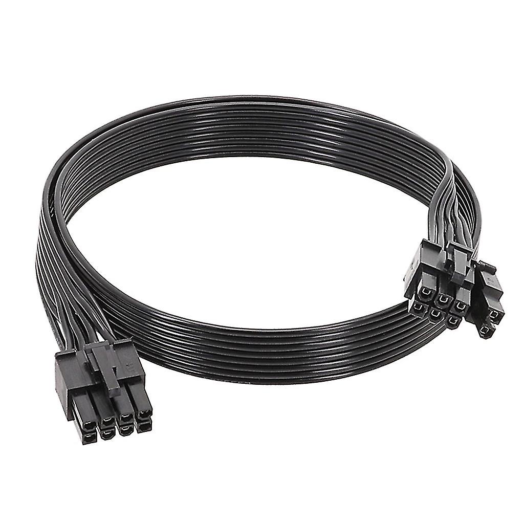 8 Pin to 8 Pin (6+2) PCIe Power Cable 18AWG for Graphics Cards - 50cm