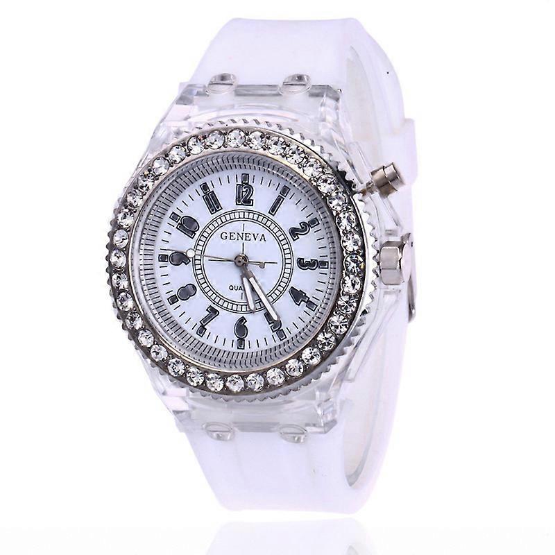 Rhinestone LED Luminous Watch,Sports Digital Clock