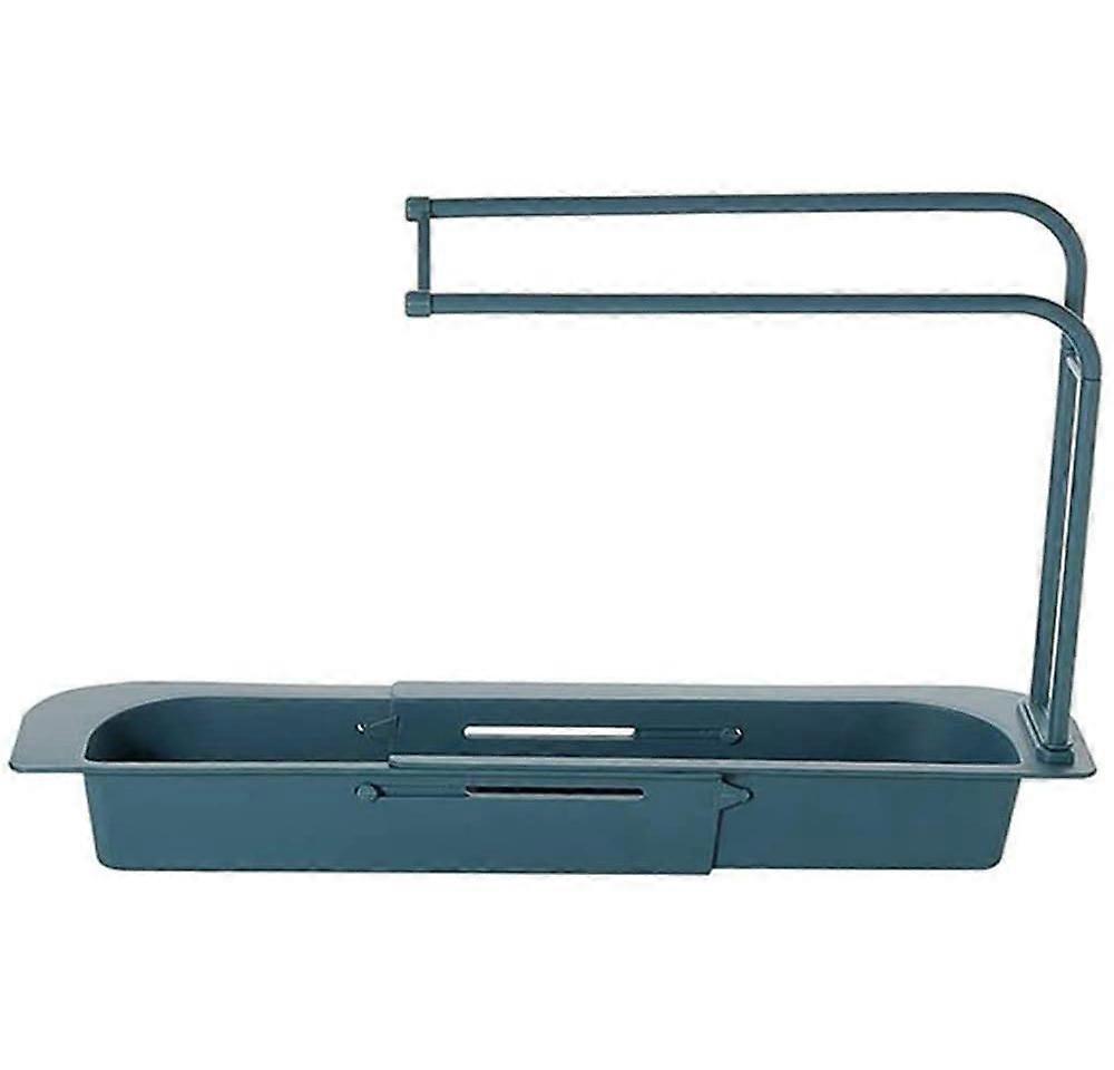 Telescopic Sink Organizer Stand (Blue)