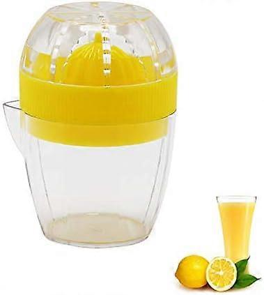 lemonsqueezer,Juicer Squeezer,Orange ABS Non-slip lime Squeezer with Strainer and Built-in Measuring Cup