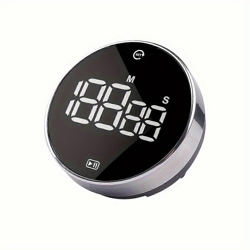 Kitchen Timer For Cooking, Countdown Timer, Magnetic Timer With Large LED Display, Can Be Stand On Table, Hang On Hook, Kitchen Stuff, Home Items