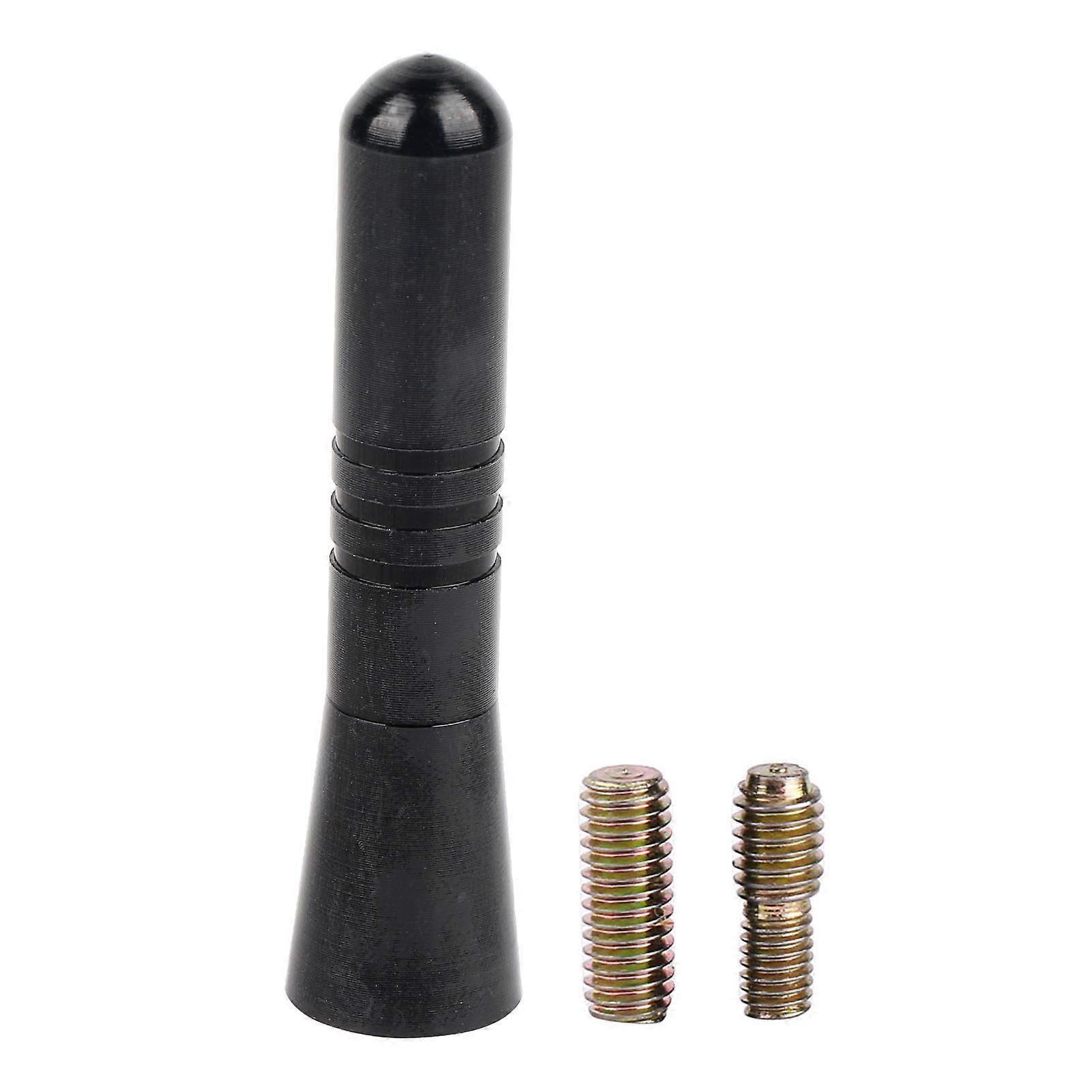 Universal 2,2 tommer mini bilantenne AM FM antenne automatisk radio udskiftning sort