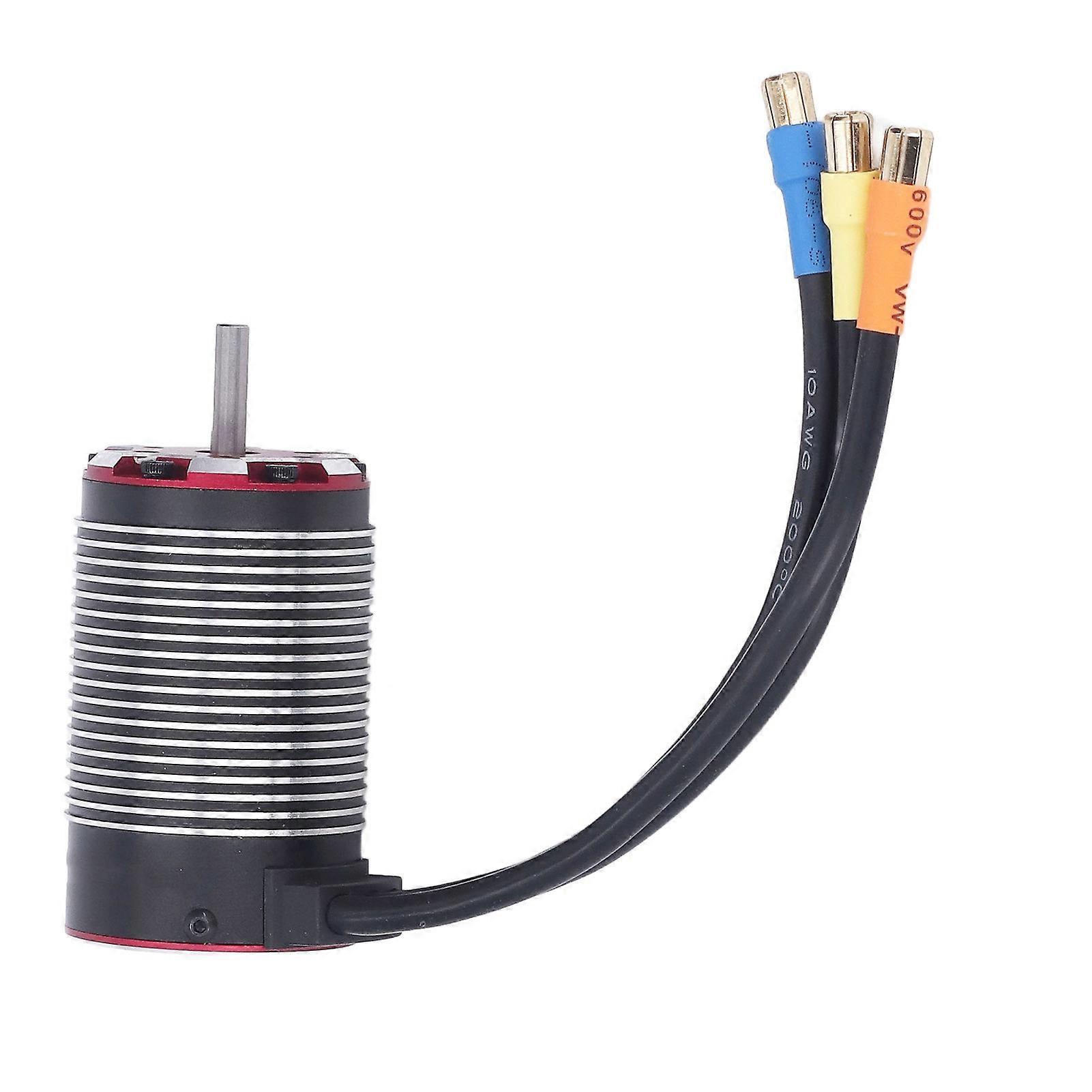 4268 Sensorless Brushless Motor Rc 2200kv 4 Pole Rotor Motor With Temperature Interface For Wltoys 1/8 Rc Car
