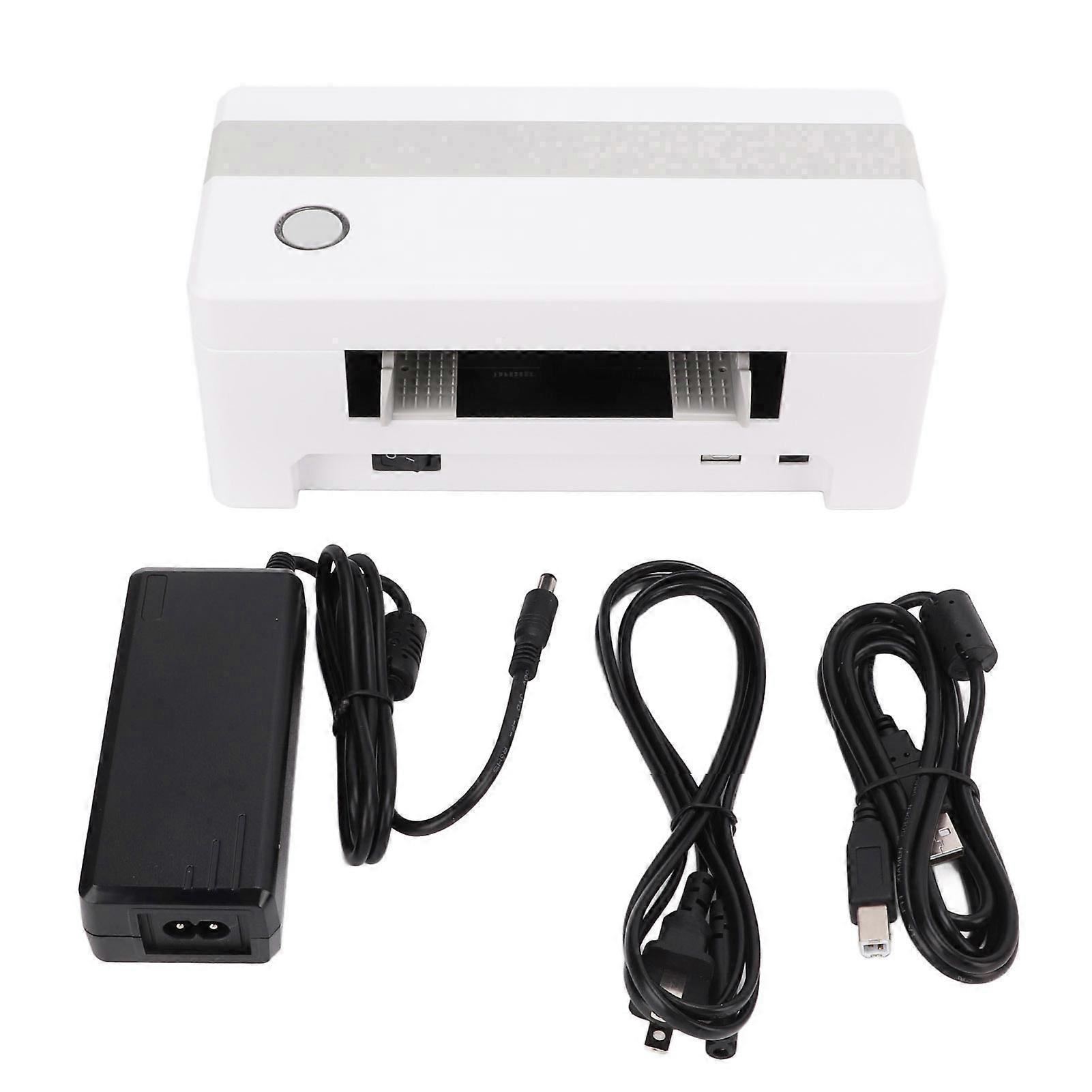 Label Printer Portable Desktop Electronics Face Sheet Express Sheet Label Printer Ac100240vusb, Wireless Us Plug