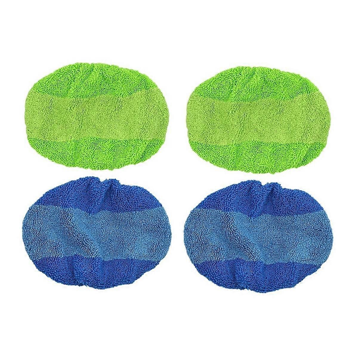 4PCS for Sweeper Microfiber Reusable Mop Pad Floor Cleaning Mop Accessories