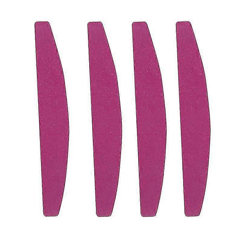 3 Pcs Half Moon Nail File Set,double-sided Emery Board,buffing Files Manicure Tools