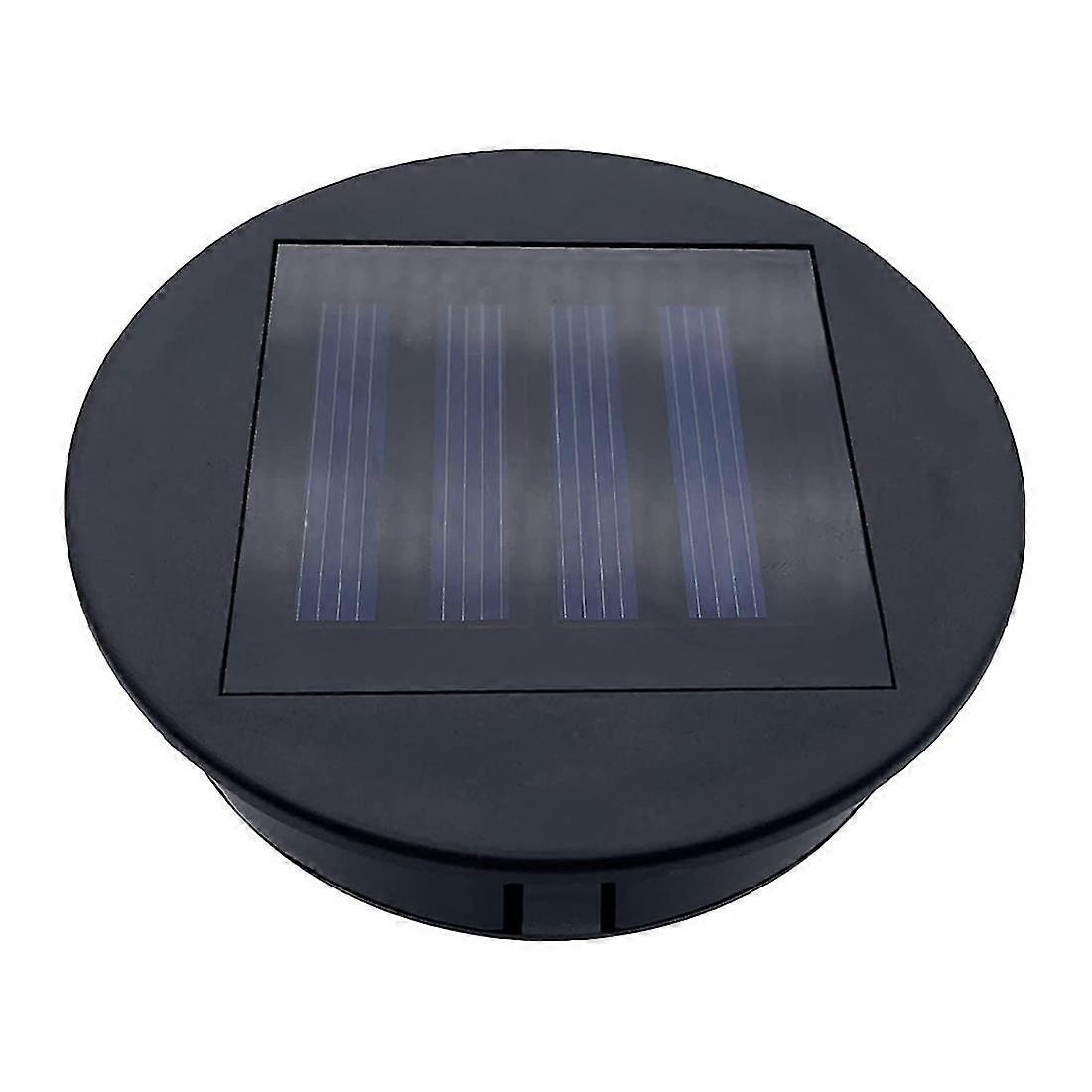 2 Pack Solar Lights Replacement Top for Lanterns, Waterproof Round Solar Lanterns Replacement Access