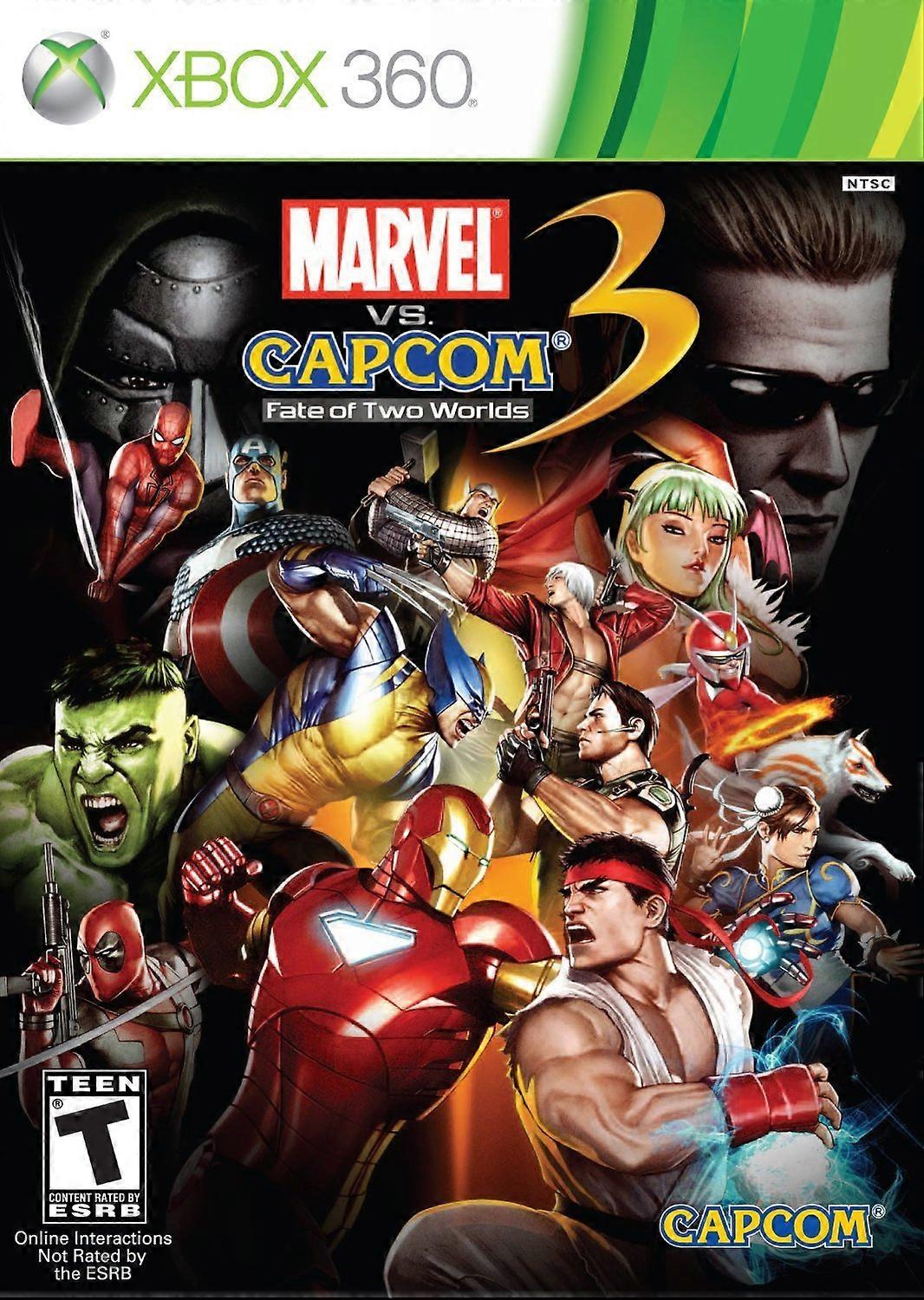 Marvel Vs Capcom 3 Fate of Two Worlds  Game - PC CD - New & Sealed