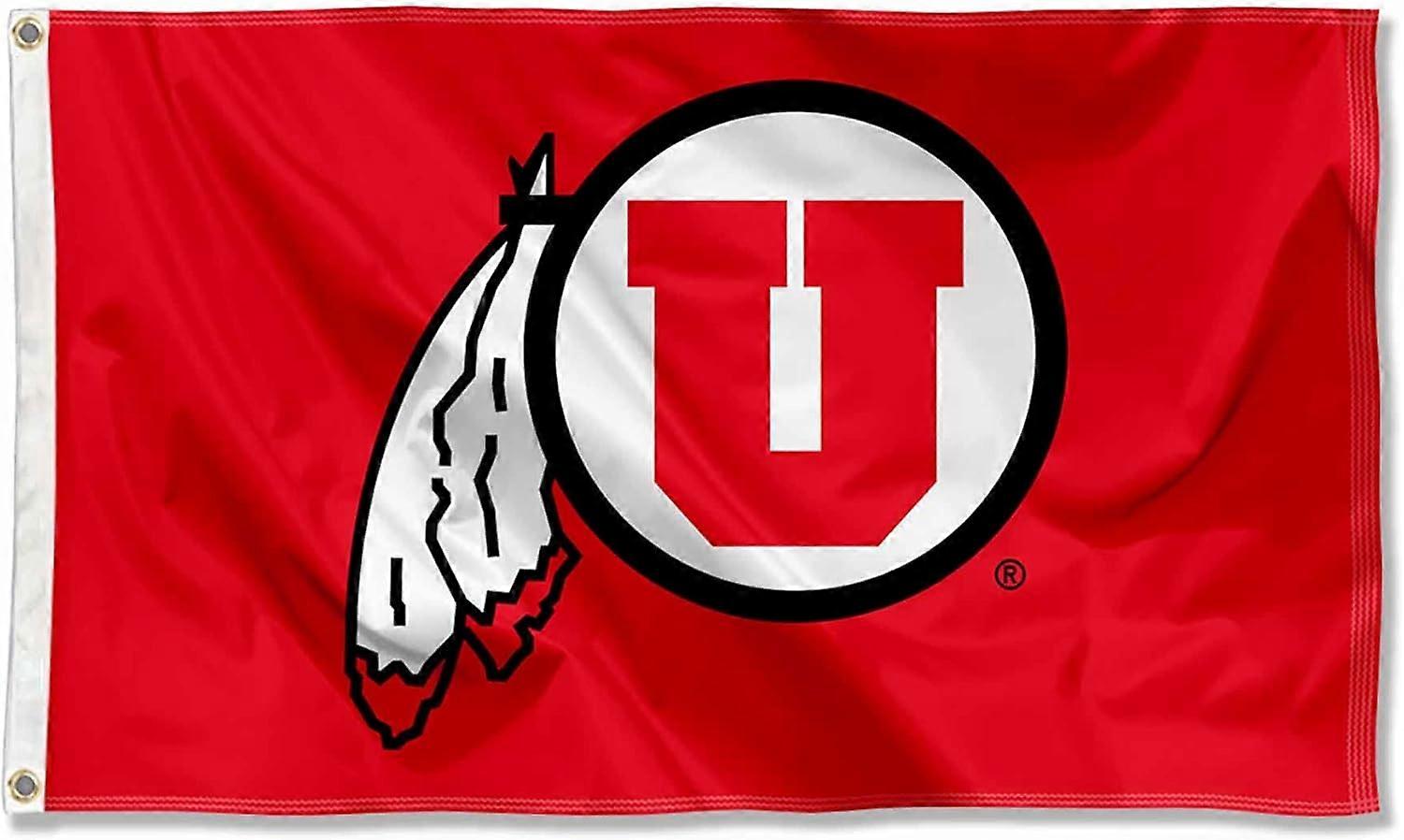 Utah University Large College Flag