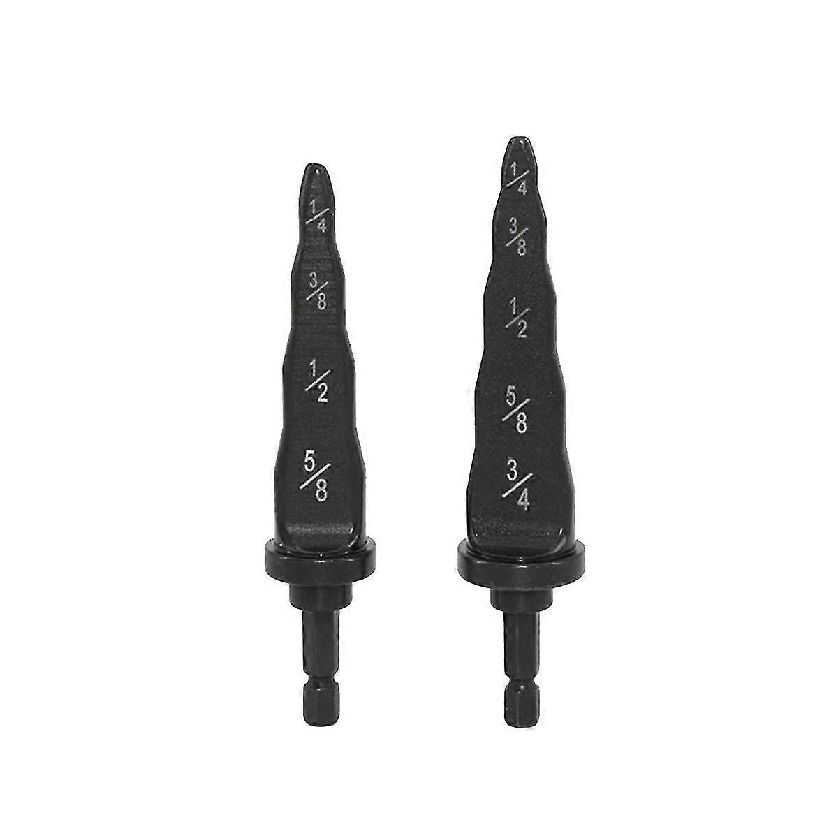 2pcs Copper Tube Expander English Metric Expander For Hexagonal Handle Hand Drill