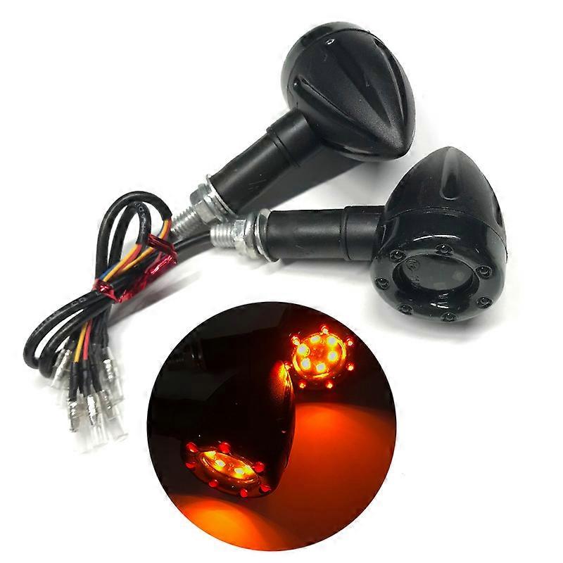 Electric Motorcycle Retro Turn Signal Modification LED Direction Lights Decorative Lights Turning Lights Brake Lights Tail Light Bulbs