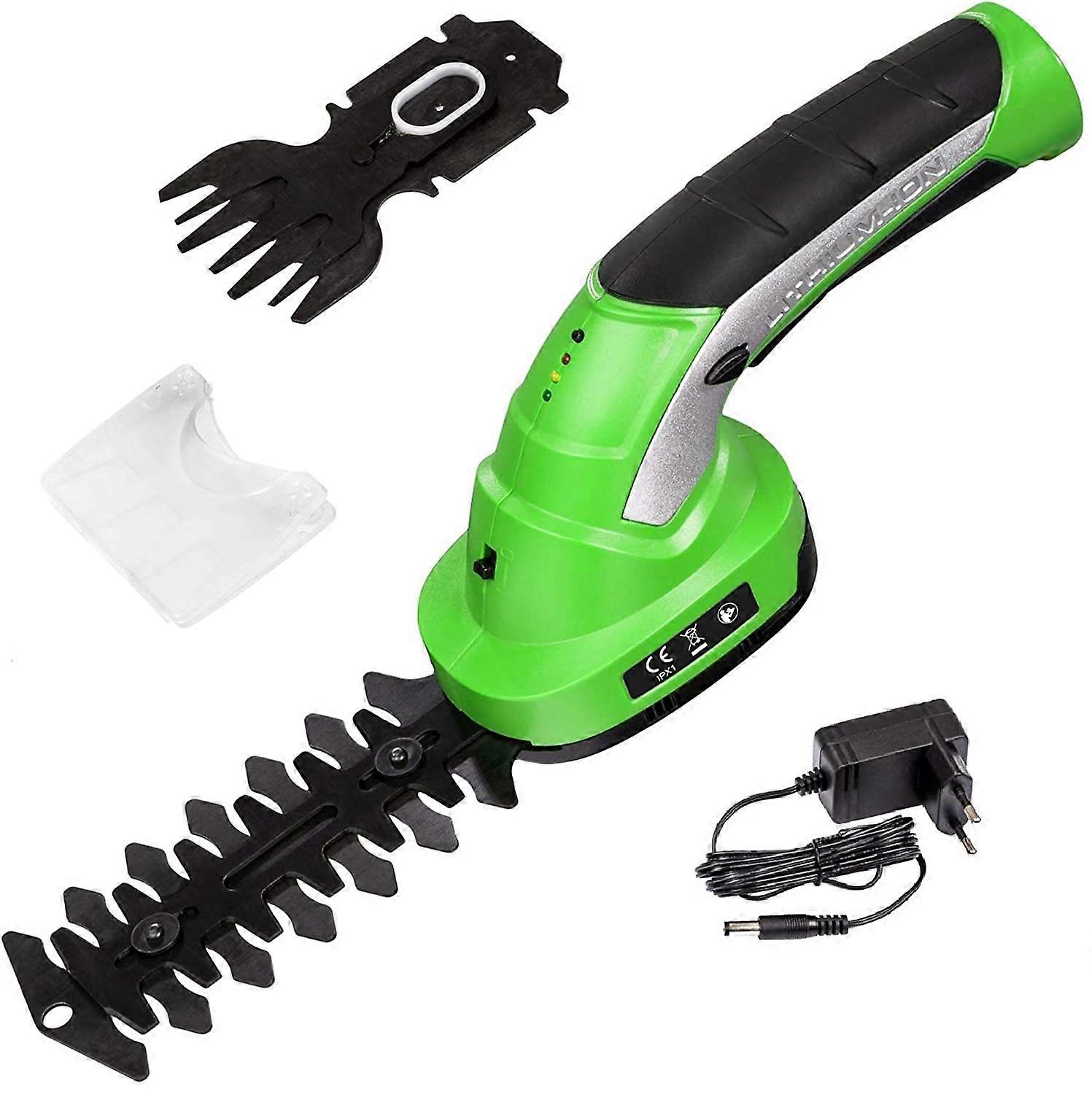Tondeuse à gazon sans fil 2" 1 DC7.2V Coupe-bordure pour couper les haies, les pelouses, 8cm W BWM