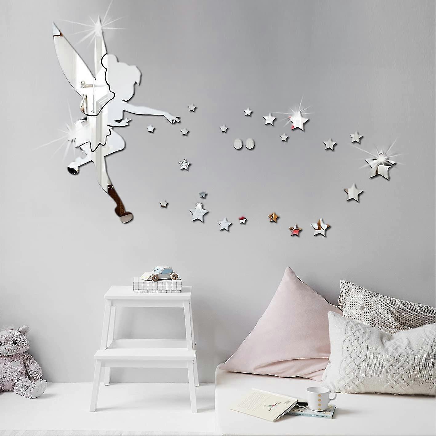 3d Wall Sticker, Removable Mirror Wall Sticker Home Decor