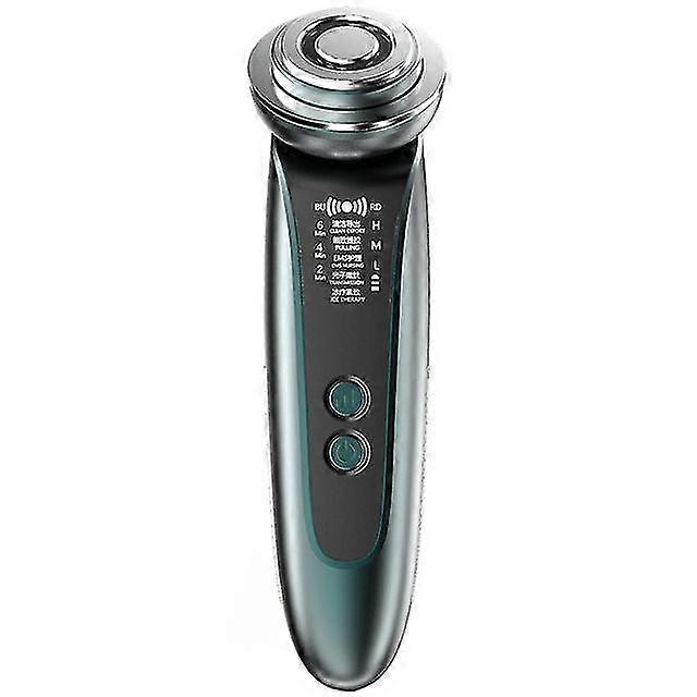 Rf radio frequency introduction instrument color cight ems micro-current facial massager firming ice radio frequency instrument