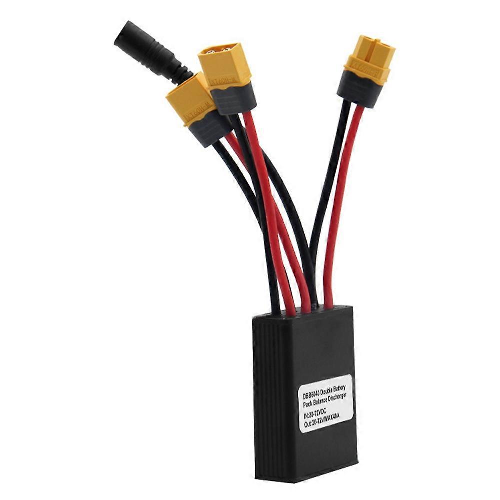 Dual Battery Discharge Converter Connection Adapter 12V-72V 40A Module Balanced Discharge