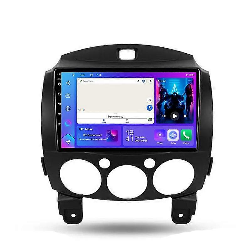 Autoradiosoitin Mazda 2 DE 2007 - 2014 Multimedia Video Navigation GPS