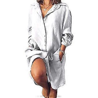 Vancavoo Strandjurk voor dames, zomer, strandblouse
