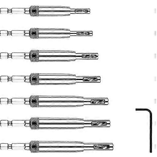 Durable Stainless Steel Lock Hinge Drill Bit Set