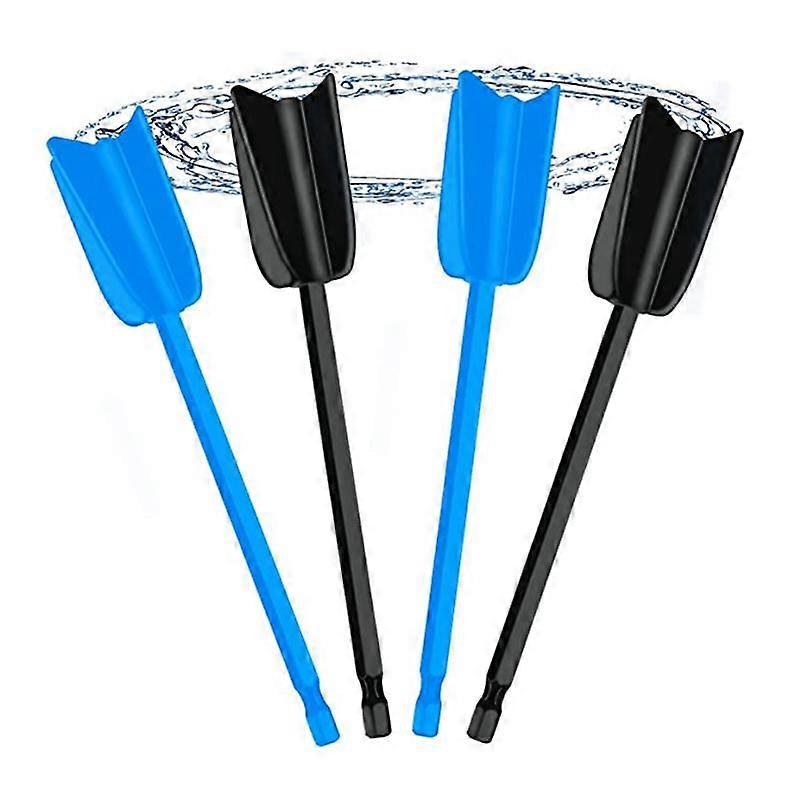 Resin Mixer Epoxy Mixer Paddles -4 Reusable Reusable Paint and Resin Mixer Paddle To Mix Epoxy Resi