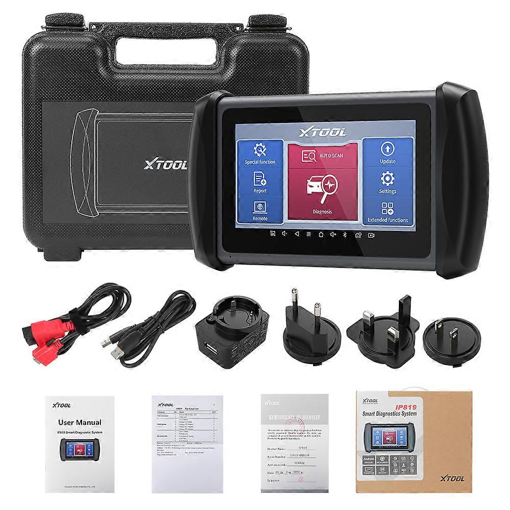 2023  IP819 Automotive Diagnostic Scan Tools ECU Coding 30+ Services Bi-Directional Controls Full Diagnostics Auto Key