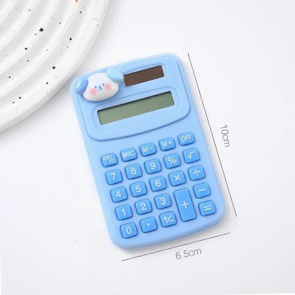 Cartoon Cute Calculator Fashion Mini Portable Small Calculator Portable Office Computer for Primary School Students