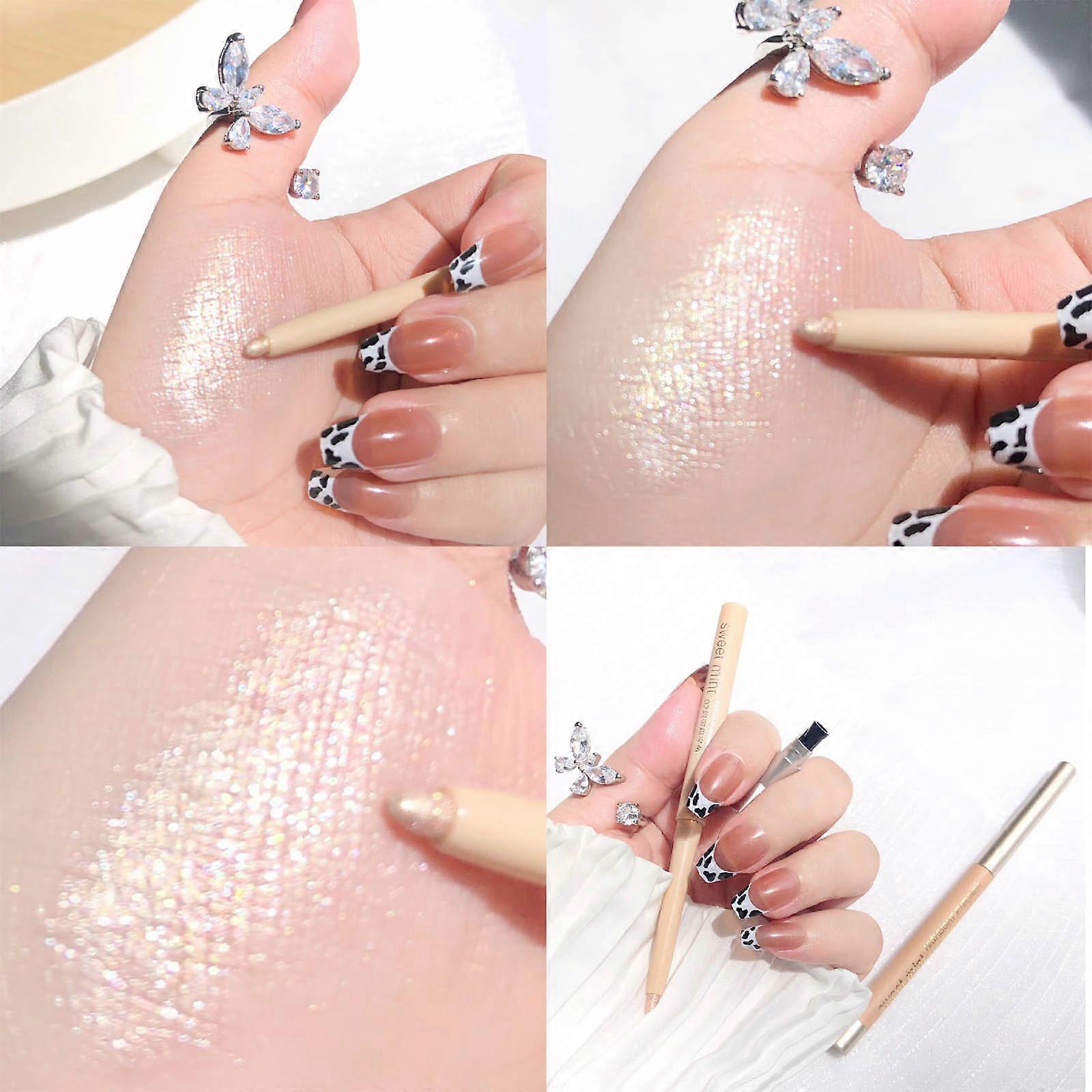 Lazy High Light Eye Shadow Pen Pearl Light Eye Highlighter Pencil