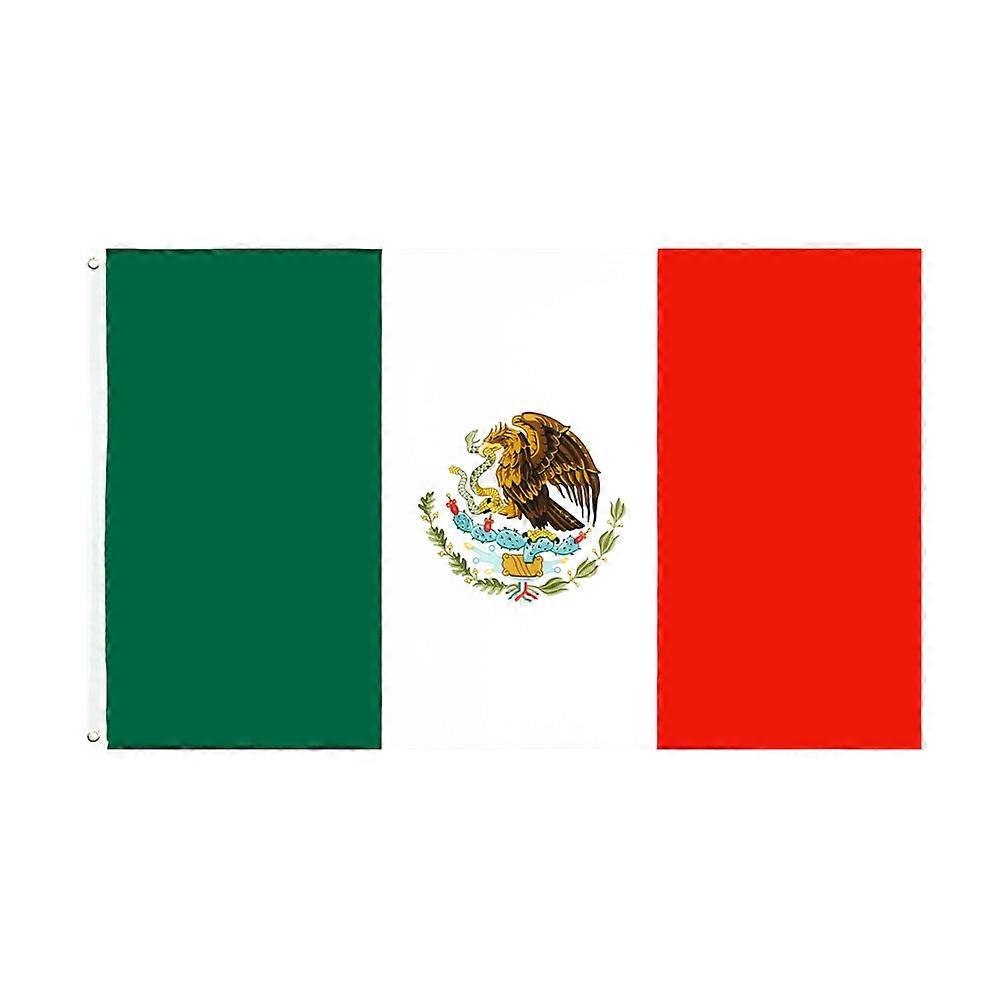 FLAGCORE 3x5Fts 90X150cm Mexican Mexico Flag