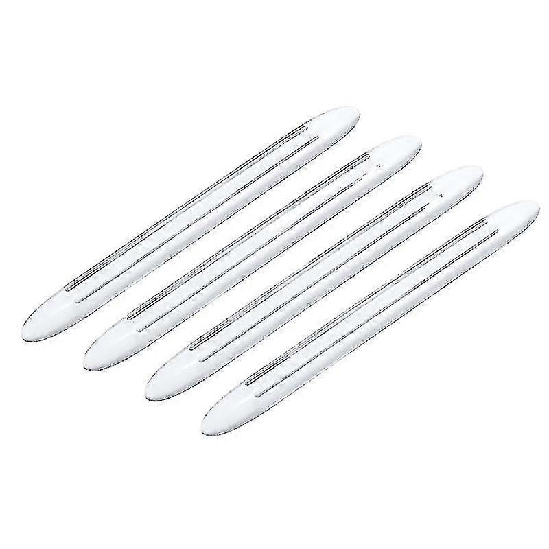 Door Anti-collision Strip Car Side Anti-collision Strip Body Anti-scratch Strip Glue Universal Anti-collision Transparent 4 Pieces