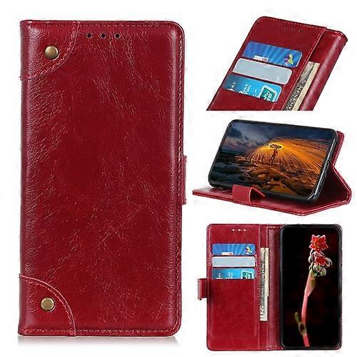 For Nokia X100 Copper Buckle Nappa Texture Leather Phone Case