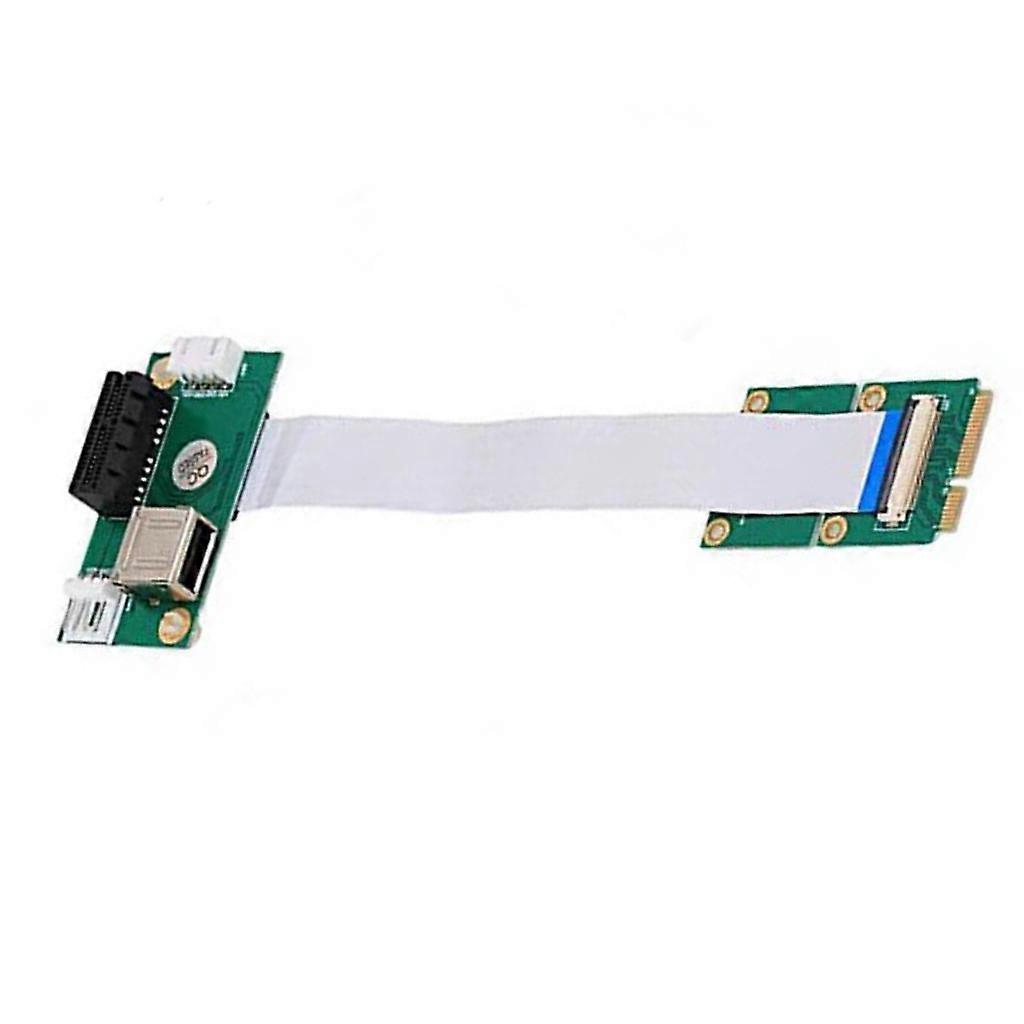High Speed Mini PCI E to PCI E 1X Adapter Cable for PC Use