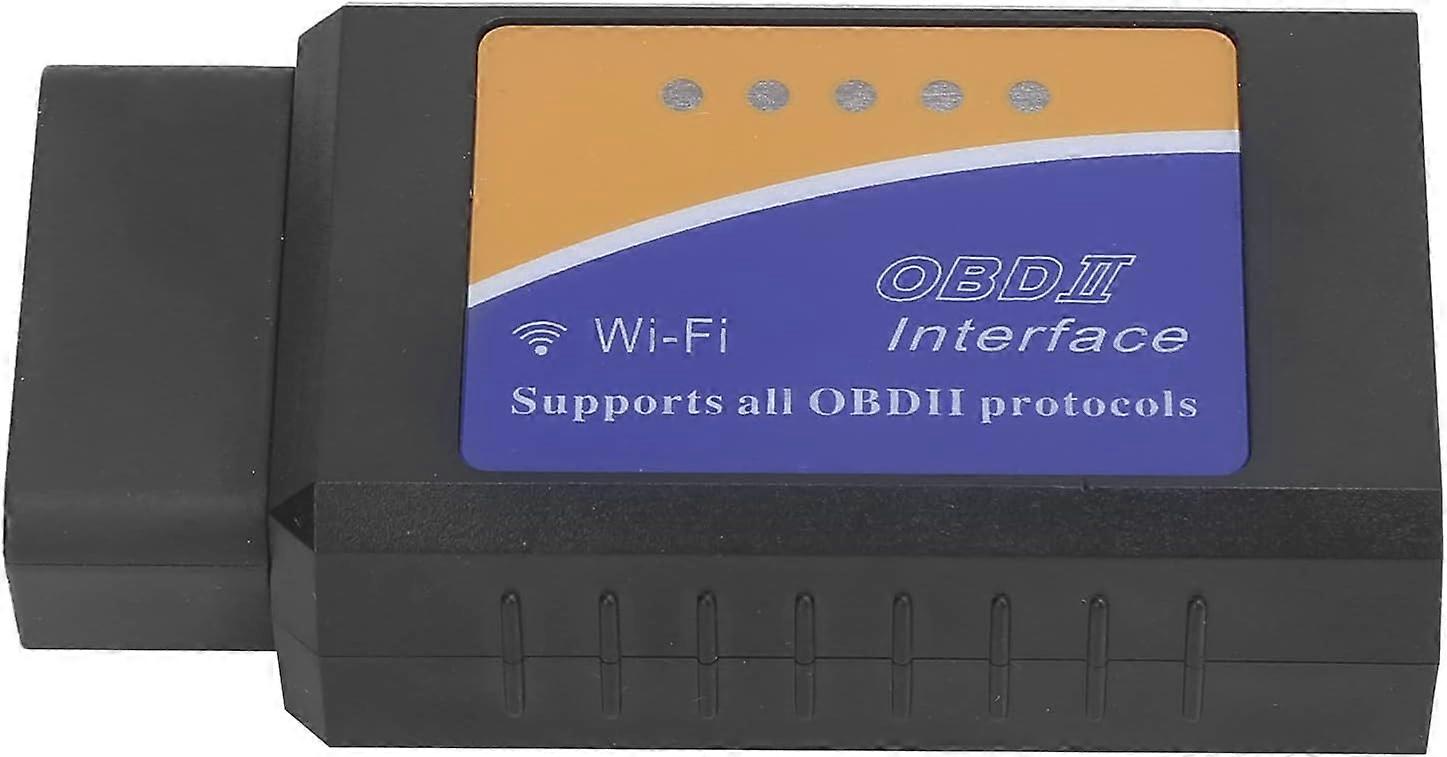 WIFI OBD2 Auto-Scanner ELM327 Scanner-Adapter Professionelles Auto-Fehlerfinder-Diagnosetool für iOS-, Android- und Windows-Geräte, Code-Reader-Tool