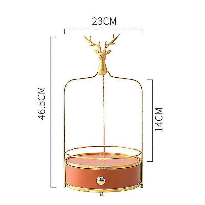 Metall Make-up Organizer Badezimmer Regal Desktop WC Finishing Rack-a