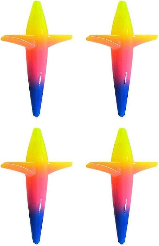 Shaped Rainbow Jig Trolling Bird Lures Colorful4pcs